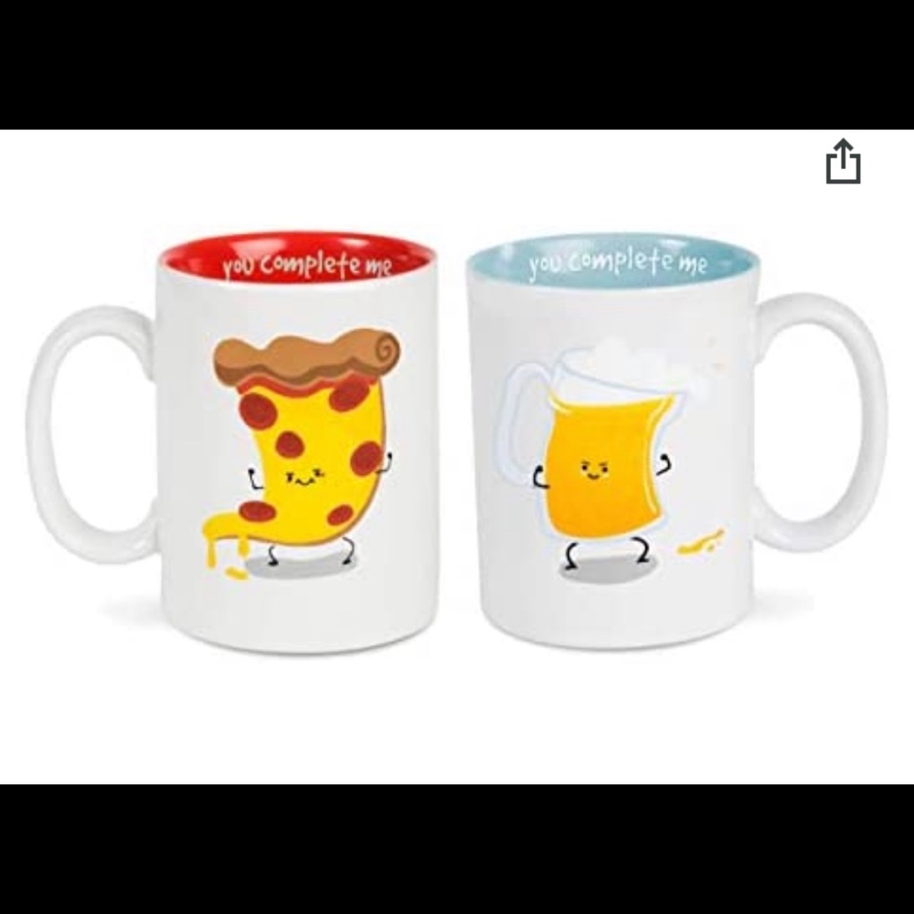 Brand New two 18 fl. oz. mug set